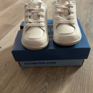 Stride Rite Kids Cream Sneakers